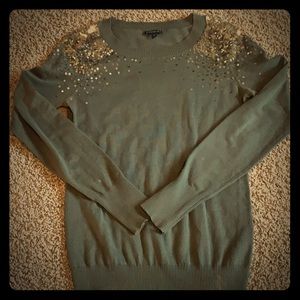 Express sequin sweater